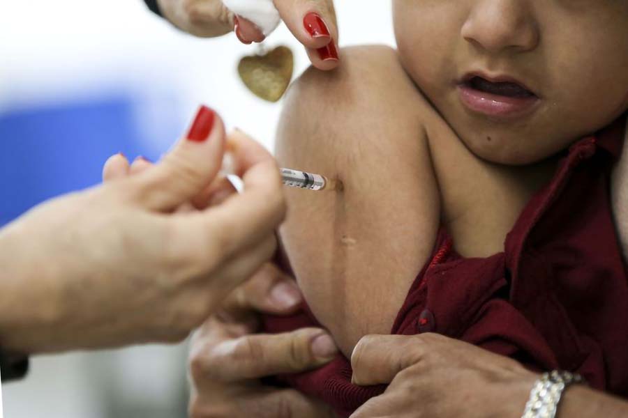 Baixa cobertura vacinal permitiu a volta do sarampo ao país (Foto: Marcelo Camargo/Agência Brasil)
